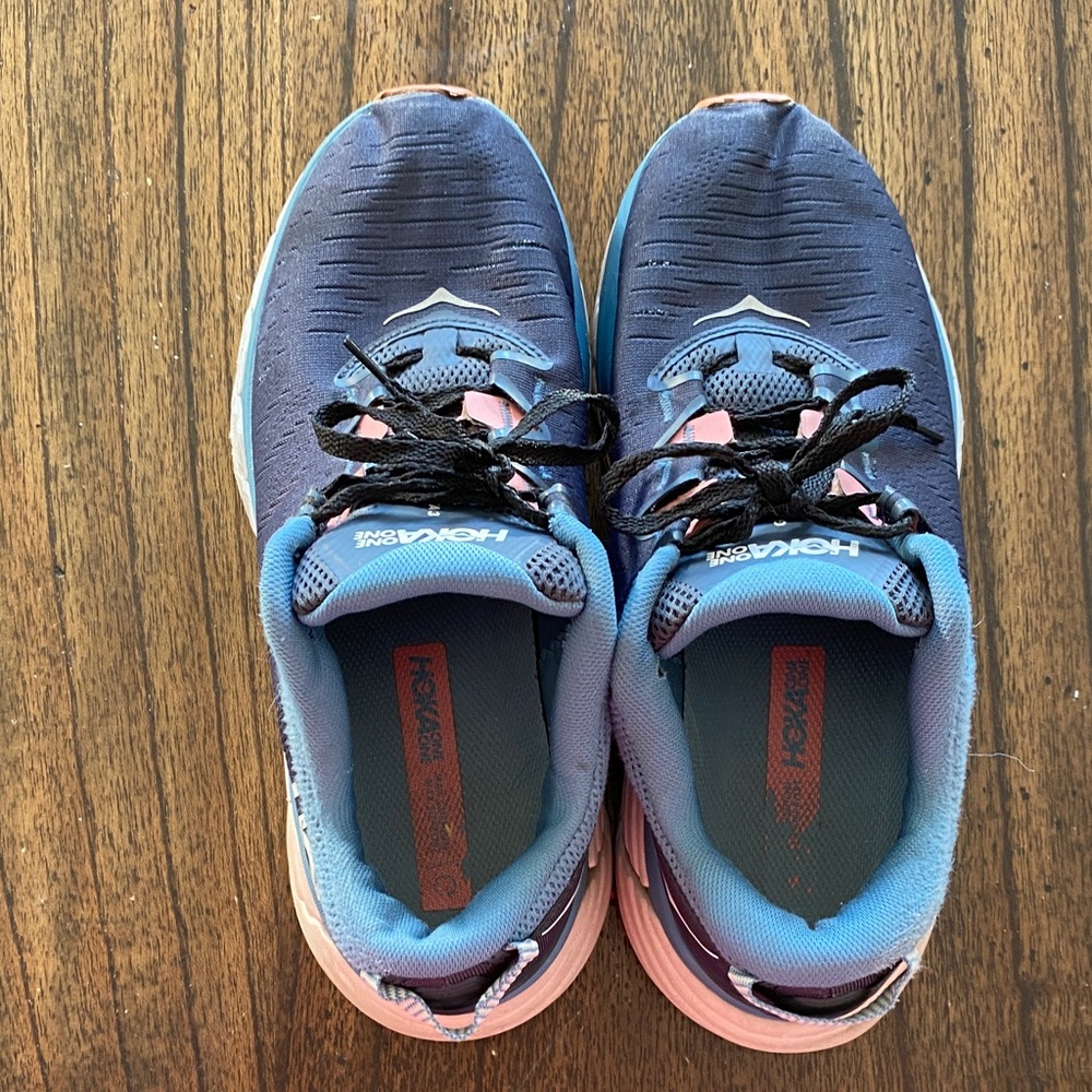 Hoka One One W Gaviota 3 Wide Women’s size 9 D Pink and Blue - Picture 5 of 9